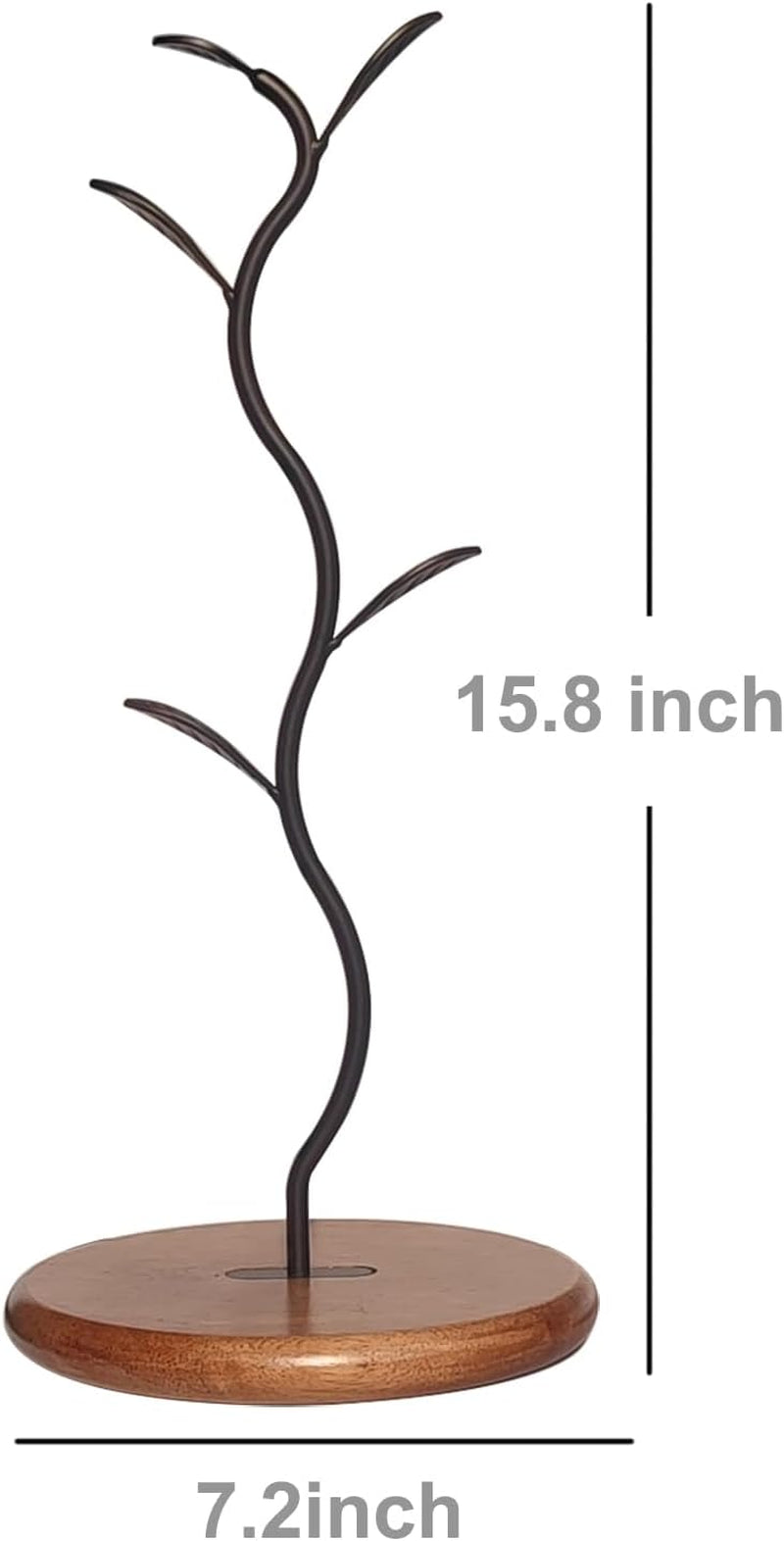 Leaf-Style Countertop Mug Holder