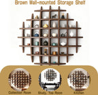 Solid Wood Mug Display Rack