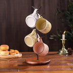 Leaf-Style Countertop Mug Holder
