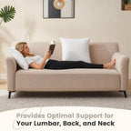 18×18 Premium Pillow Inserts – Set of 2