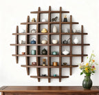 Solid Wood Mug Display Rack