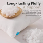 18×18 Premium Pillow Inserts – Set of 2